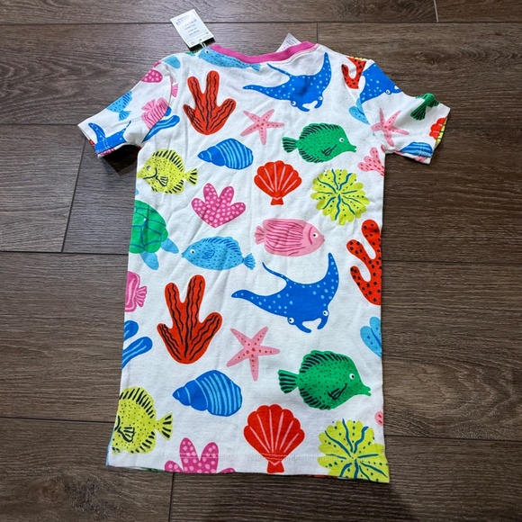 Mini Boden Girls Under the Sea Shortie Pajama set, NWT, Size 9Y, Two Piece - Picture 12 of 14